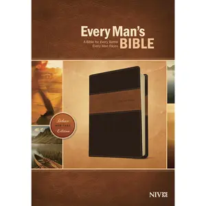 Every Man's Bible-NIV-Deluxe Heritage -- Tyndale - Bible