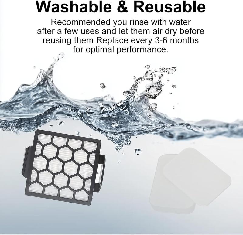 ZU60 Filter Replacement Kit for Shark Navigator Zero-M Self-Cleaning Brushroll Pet Pro Upright Vacuum ZU60 ZU62 ZU62C NV150 NV151 NV255, Replaces Parts # 1238FT60 (2 Filter + 6 + 6 Felt) ZU60 Filter Replacement Kit for Shark Navigator Zero-M Self-Cleaning Brushroll Pet Pro Upright Vacuum ZU60 ZU62 ZU62C NV150 NV151 NV255, Replaces Parts # 1238FT60 (2 Filter + 6 + 6 Felt)