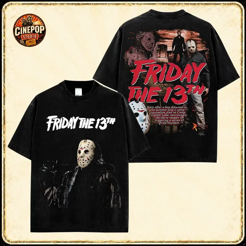 A Nightmare on Elm Street Freddy Krueger Horror Shirt, Retro Slasher Movie Graphic T-Shirt, Scary Dream Demon Cinema Tee, Made in USA, 100% Cotton, Halloween Horror Fan Gift for Adults