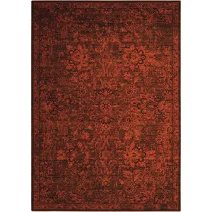 Nourison Timeless Teal Area Rug TML08 5'6" x 8'