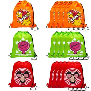 12" x 15" Medium Classic Gags Nonwoven Drawstring Backpacks