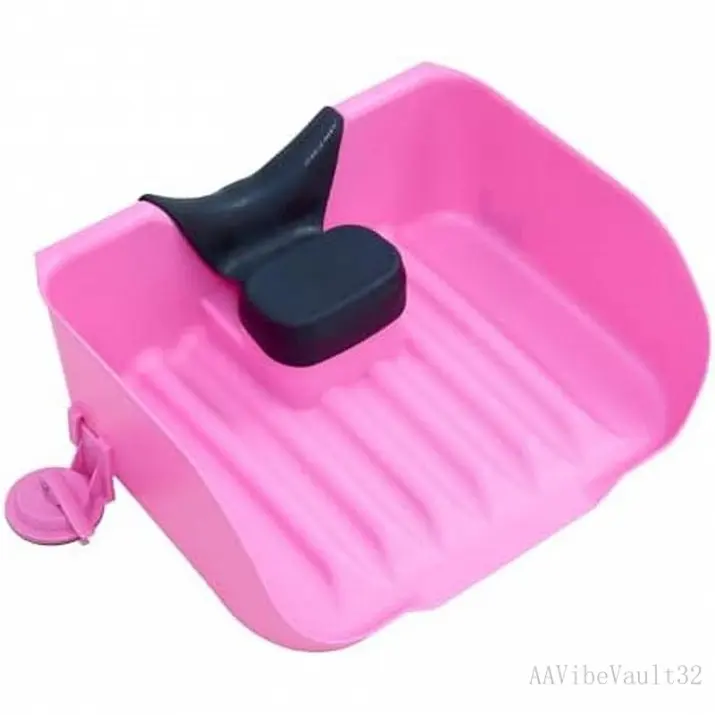 Portable Shampoo Basin for Children,The Elderly,Pregnant Woman,Friends Tear Free Hair Wash at Home(Pink)AAVibeVault32