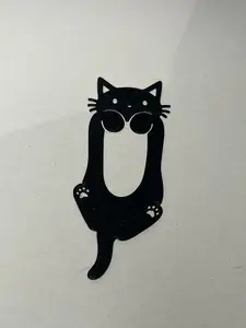 Cat shaped 3D Printed Bookmark