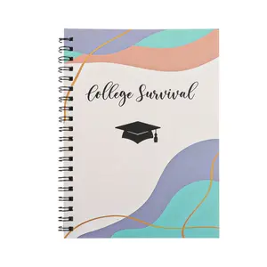 Coil Notebook University Survival Guide, 2026 Graduation Gift, High Aesthetic Healing Learning Journal, Spring Break, Graduation Season, 520 Romantic Gift