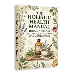 Natural Wellness Handbook,Home Wellness Guide, Herbal Remedies and Natural Care for Common Ailments, Holistic Health and Lifestyle Support