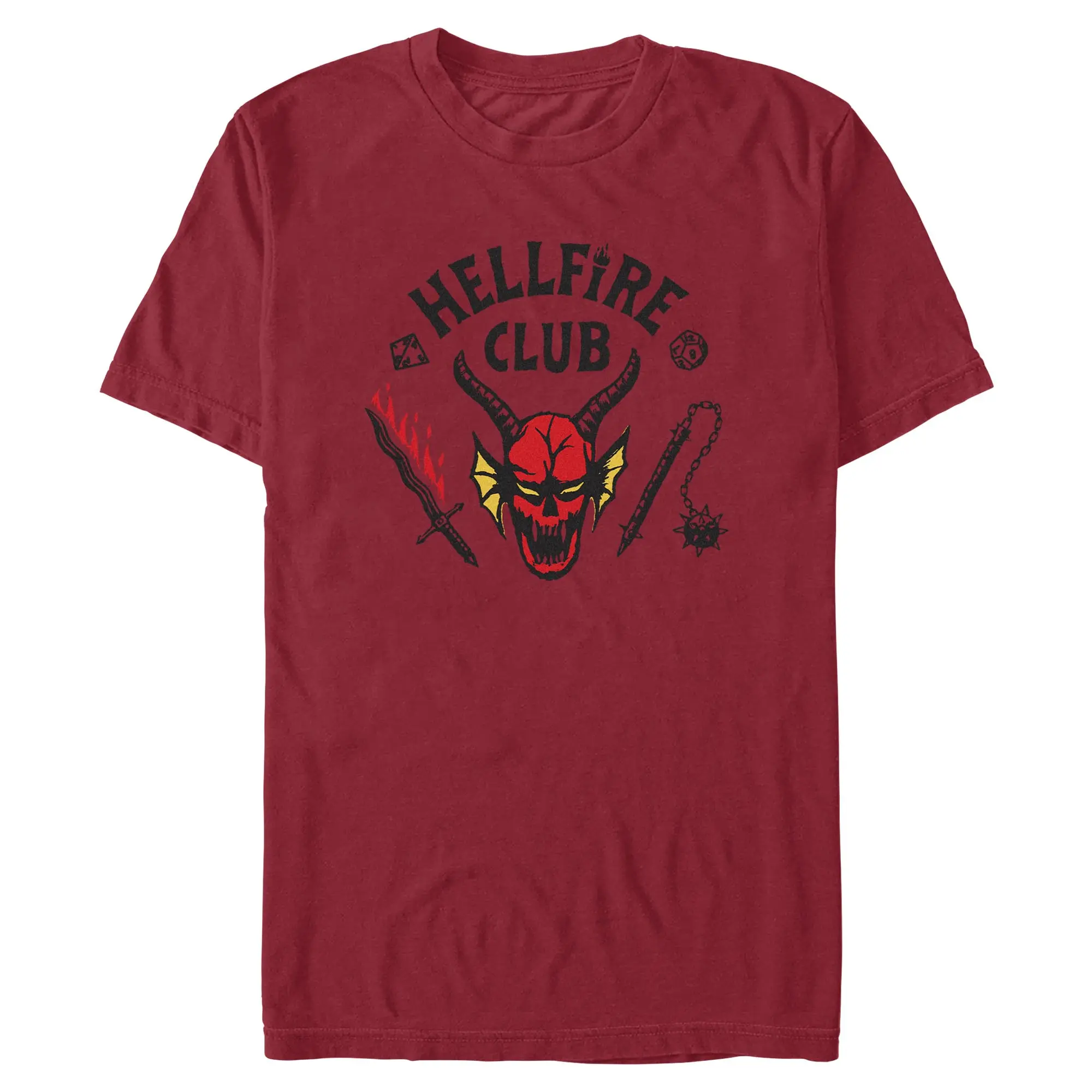 Men's Stranger Things Welcome to the Hellfire Club T-Shirt
