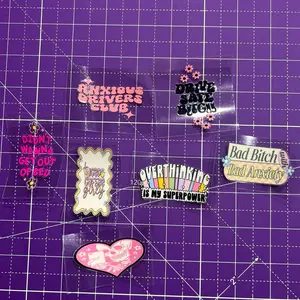 Mixed Uvdtf motel-2inch decal bundle
