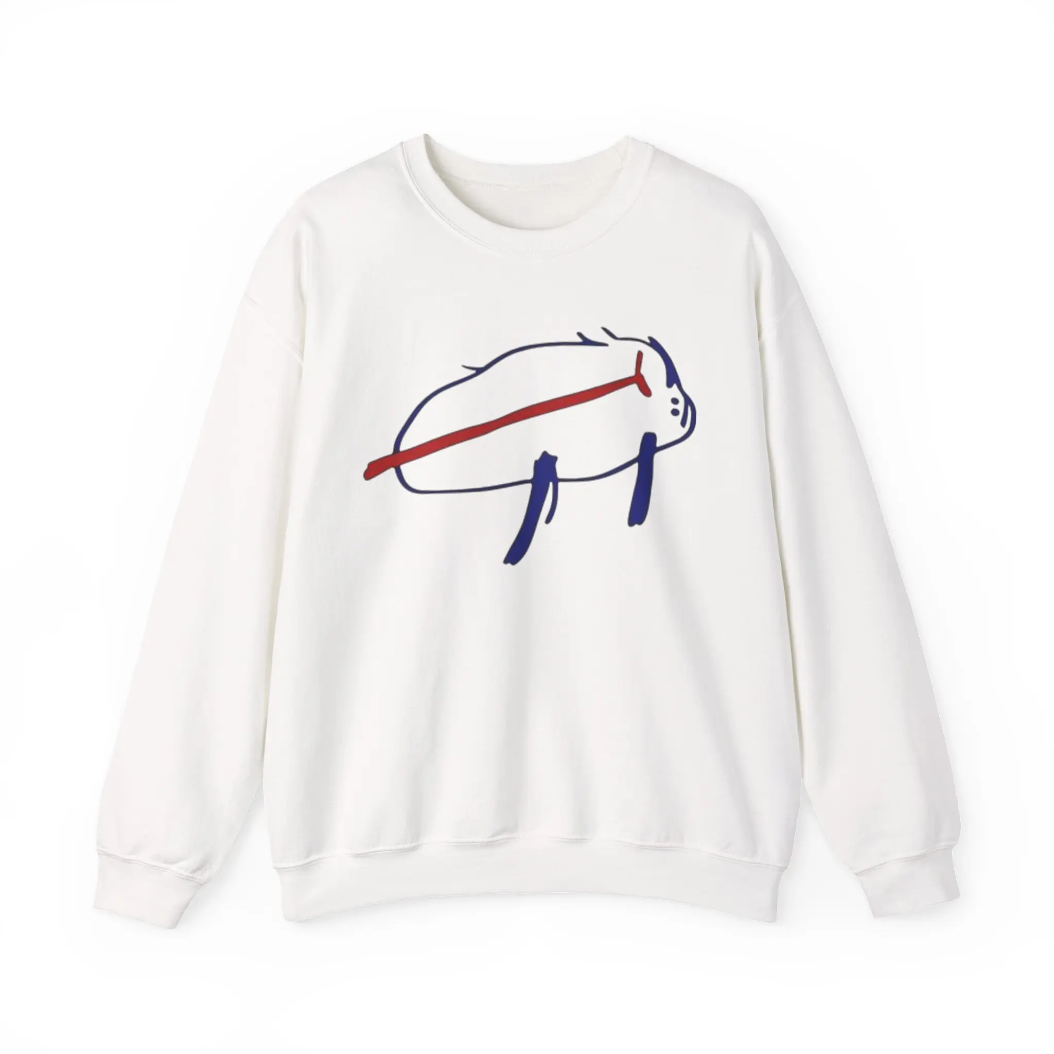 Buffalo Bills Josh Allen Crewneck Sweatshirt, Football Fan Apparel, NFL Team Sweatshirt, Game Day Outfit, Sports Merchandise
