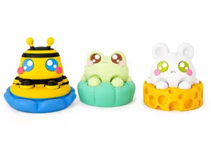 Frownie Desk Buddie Collection Clickers| Kawaii Collectible Fidget Toys