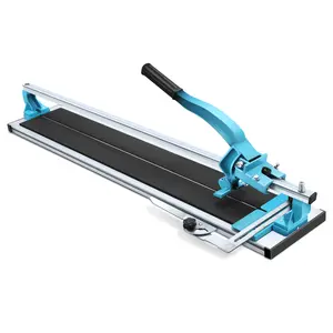 DNA Motoring For Porcelain Ceramic 36" / 40" / 48" Manual Tile Cutter Cutting Machine Tool w/ Wheels w / Anti-Skid Feet and Adjustable Angle, Cuts Porcelain Ceramic Floor, Flooring Tile Cutting Machine