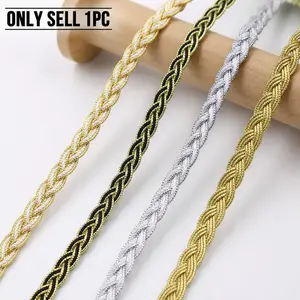 18 m Braid Trim Braided Cord Scalloped Edge Braid Rick Rack Trim For Sewing, Pillows, Home Curtain