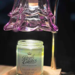 Flower Candle Warmer Lamp, with 2 Bulbs, Height Adjustable with Timer, Unique Glass Lily of the Valley Lamp for Home & Bedroom Decor, Ideal Gift for Birthday/Mother's Day, Valentine's Day gift