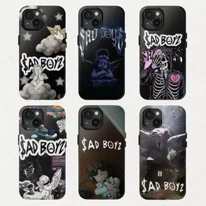 Sad-Boyz Phone Case, Sad-Boyz 4 Life j.u.n.i.o.r Phone Case Compatible For iPhone 17 16 15 14 13 12 11 Pro Max Plus Air