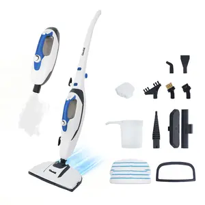 [Flash Sale] GLEEHILL 10-in-1 Steam Mop & Handheld Steamer, 1550W, 8m Cord, Steam Mop for Hardwood Floors, Washable Pad, Multi-Functional Accessory for Floors, Carpets, Tile, Grout & Glass, Chemical-Free,summerwins summerwins