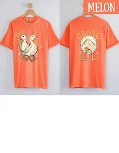 Duck Duck Goose Graphic Comfort Color T-shirt BLC