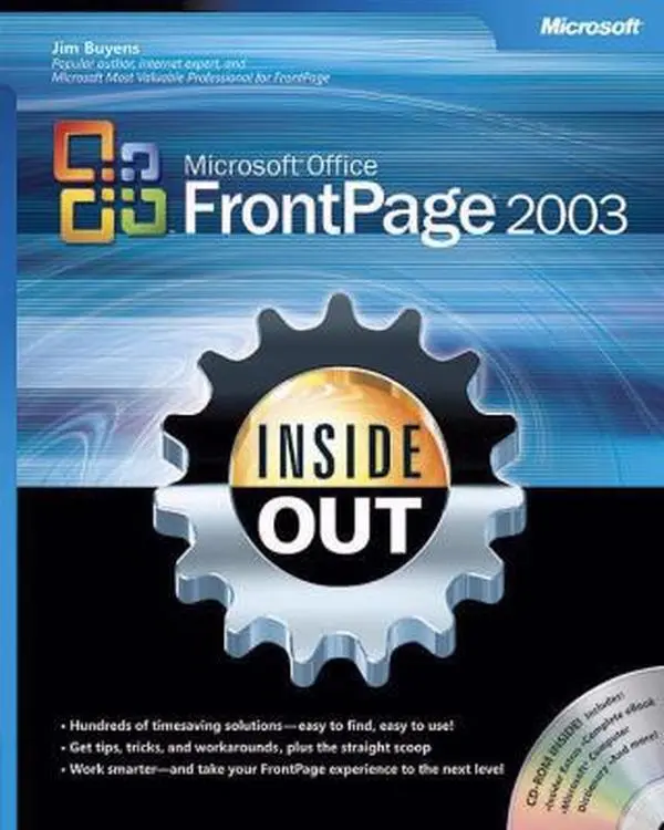 USED-Microsoft® Office FrontPage® 2003 Inside Out by Jim Buyens (Paperback)