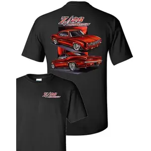 1969 Chevy Camaro Z28 Street Smart T-Shirt T-Shirt For Car Enthusiast, Casual Men Top, Racing Themed Apparel