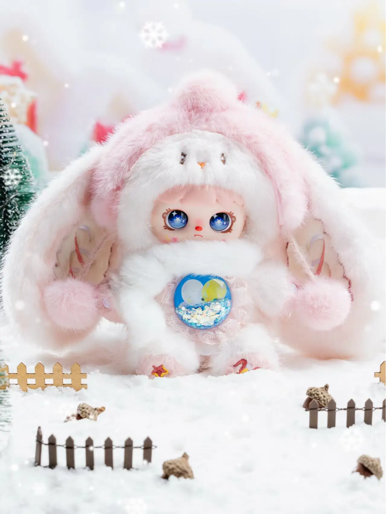 MOCICI 200％ Sugar Heart Rabbit Warm Whisper Series Plush Blind
