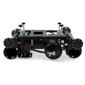 2-Gallon Stealth Spare Tire Delete® Train Horn Kit | 2-Gallon 150 PSI | 12-Volt | Perfect for Trucks & SUV's