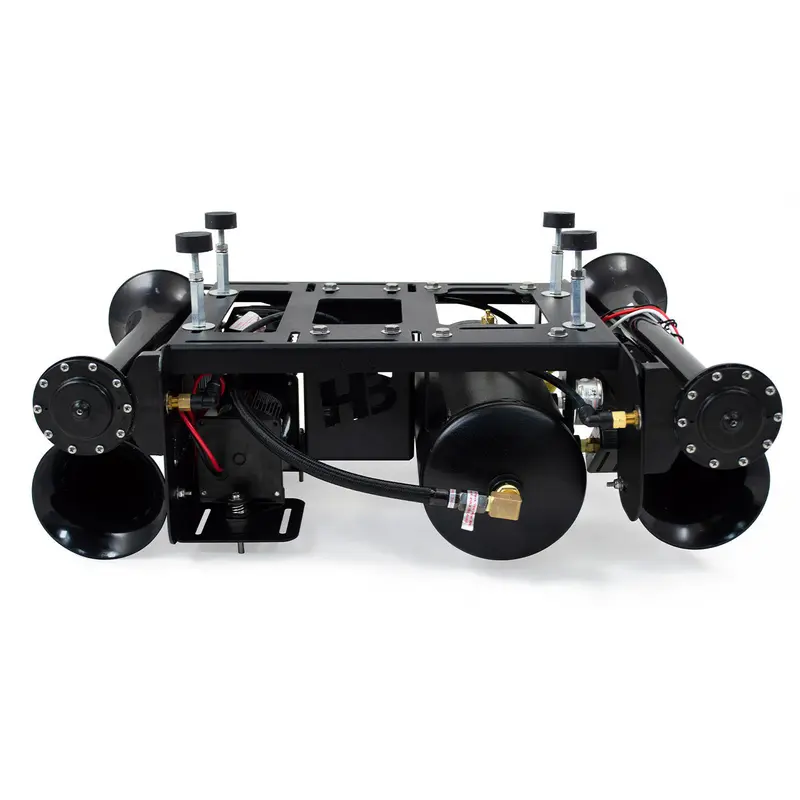 2-Gallon Stealth Spare Tire Delete® Train Horn Kit | 2-Gallon 150 PSI | 12-Volt | Perfect for Trucks & SUV's