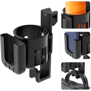 3-in-1 Pickleball Fence Hook for Court,Sport Court Heavy Duty Hook Hanger with Cup Holder & Phone Holder,Tool-Free Clip-On for Pickleball Paddles,Bags,Water Bottles, Tennis & Baseball Gear