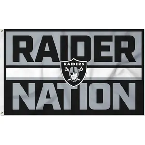 NFL Football Bold 3' x 5' Banner Flag Single Sided - Indoor or Outdoor - Home Décor