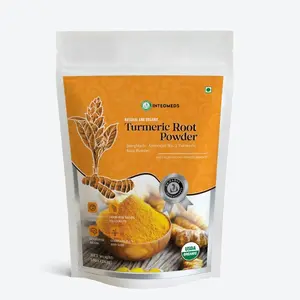 INTEGMEDS Turmeric Root Powder, 10 oz, Natural Raw Turmeric Root Powder, Plant Based, NON-GMO, Gluten Free