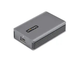 StarTech Thunderbolt 3 to Ethernet Adapter, 10GbE, Multi-Gigabit, Thunderbolt 3 to RJ45 Network Adapter, 10GBASE-T/5-2.5GBASE-T NIC, 10G Network Adapter Includes TB3 Cable, Win/Mac, TAA