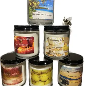 Classy Sassy Candle Set - Decorate Your Space with These Scented Candles Aroma Bath Room Gift Woody Perfume Decoration Freshener