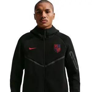 Men's Nike USMNT Tech Fleece Windrunner Full-Zip Soccer Hoodie, Mens Hoodies, Sports Outerwear