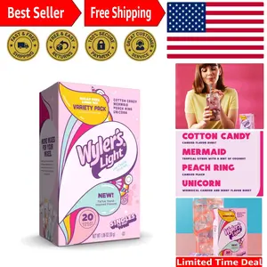 Wyler's Light Singles to Go Variety Pack - 20 Sugar-Free Water Drink Mix Packets