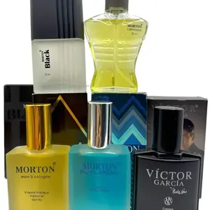 Fragancia Morton para caballero paquete de 5 60ml