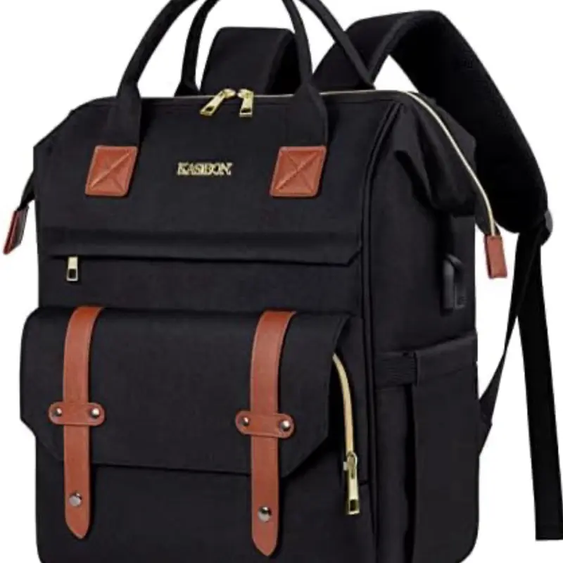 Diaper Laptop Combo Bag, Kasibon 15.6 17.3 Travel Laptop  display picture 3