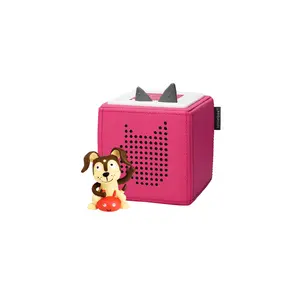 Tonies Pink Toniebox Starter Set with Playtime Puppy Tonie and Charging Station Tonies Pink Toniebox Starter Set with Playtime Puppy Tonie and Charging Station