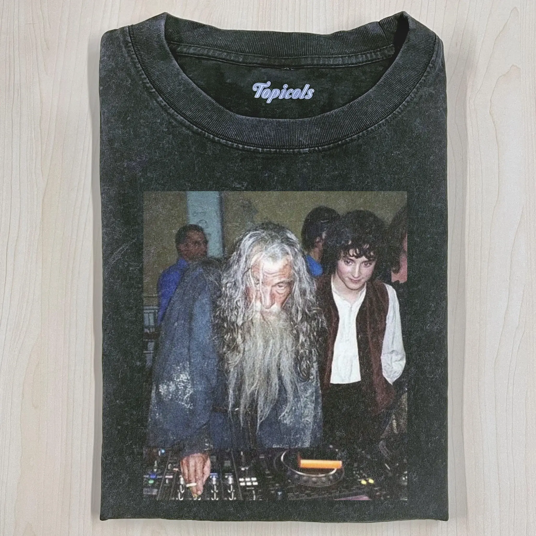 LORD OF THE RINGS MEME UNISEX WASHED T-SHIRT