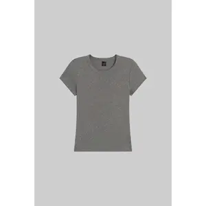 NANDO SLIM FIT TEE - Granite