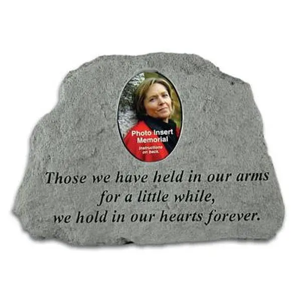 212 MAIN Hand-Decorated Photo Plaque - Home Decor Sign with "Those We Have Held..." Design and Photo Insert