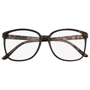 Large Oversized Horn Rim Glasses Clear Lens Thin Frame Nerd