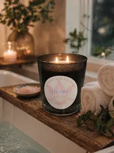 Zen Drip Candle 15oz double wick 72 hour burn