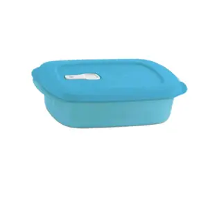 Micro flash Rectangular 1Litro BPA-Free Microwave Safe Container Holds Up to 4 Cups for Reheating Foods