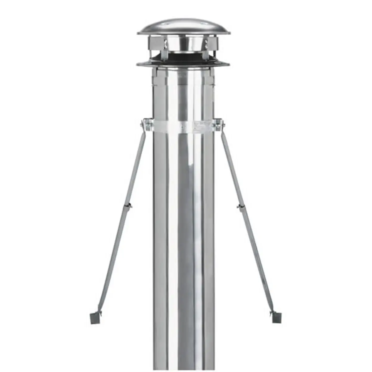 Selkirk Corporation 6T-RBK 6 in Ultra-Temp Roof Brace Kit, Secures Pipes, Ideal for Installations Where Pipes Extend Beyond 4' Above the Roof, 6 Inch