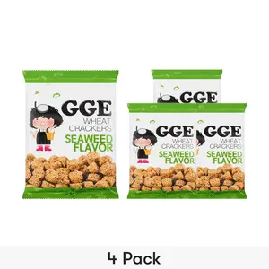 WEILIH GGE Seaweed Cracker 80g*4【4 Packs】