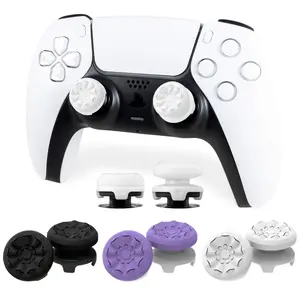 Thumbsticks For PS5/PS4, Precision, Anti slip, FPS game, Aim, Grips, Comfort, 1 High-Rise & 1 Mid-Rise, Controller/Gamepad/PS5 Accessories