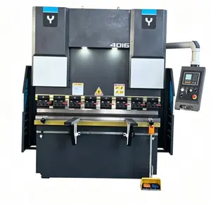 The 40T 1600 black rotary bending machine is equipped with the E21 system and can be customized with a personalized factory price