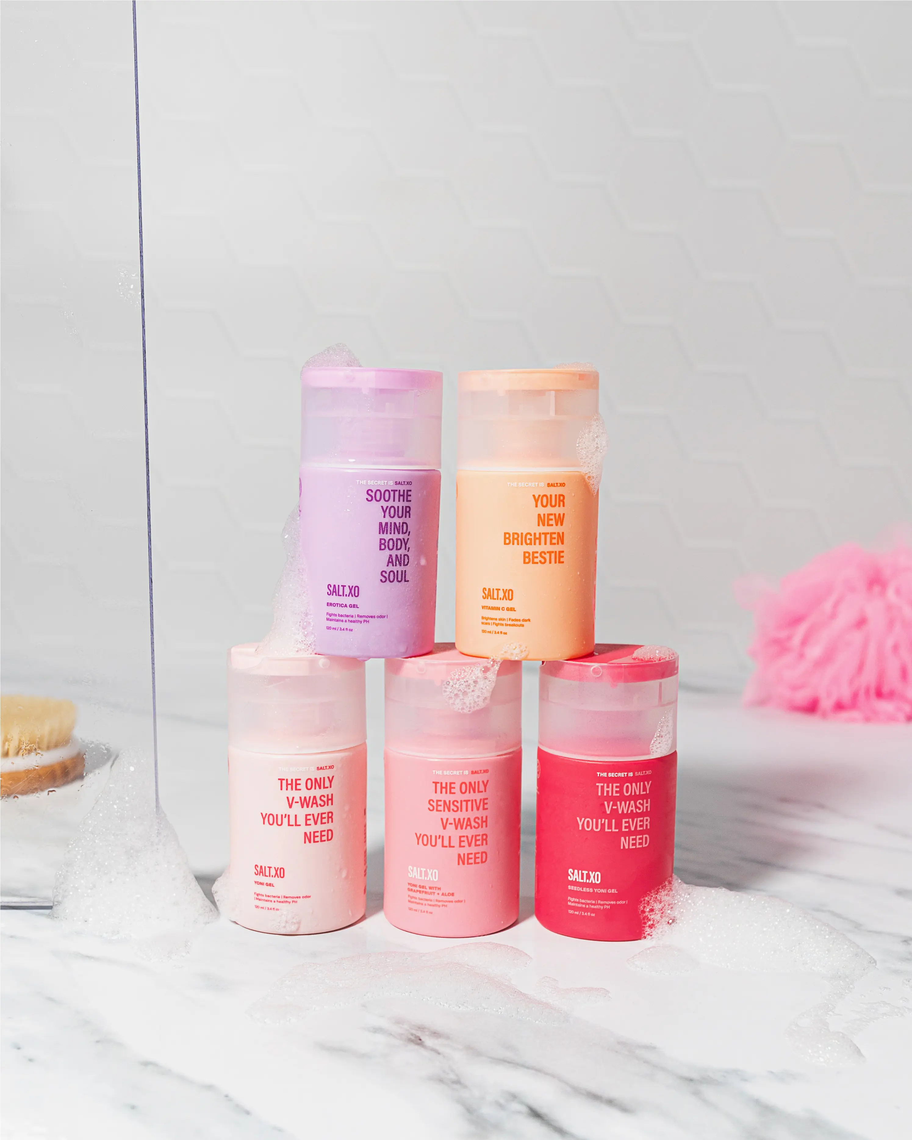 Travel Size] Salt.Xo | XO To-Go – 5-Piece Mini Yoni Gel Kit