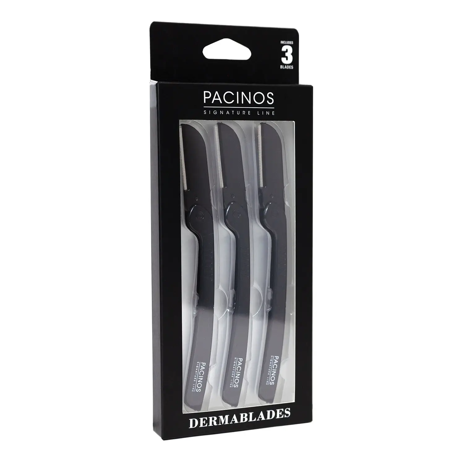 Pacinos Signature Line Derma Blades - Stainless Steel Exfoliating Blades for Skincare and Facial Comfort Cutting Exfoliate
