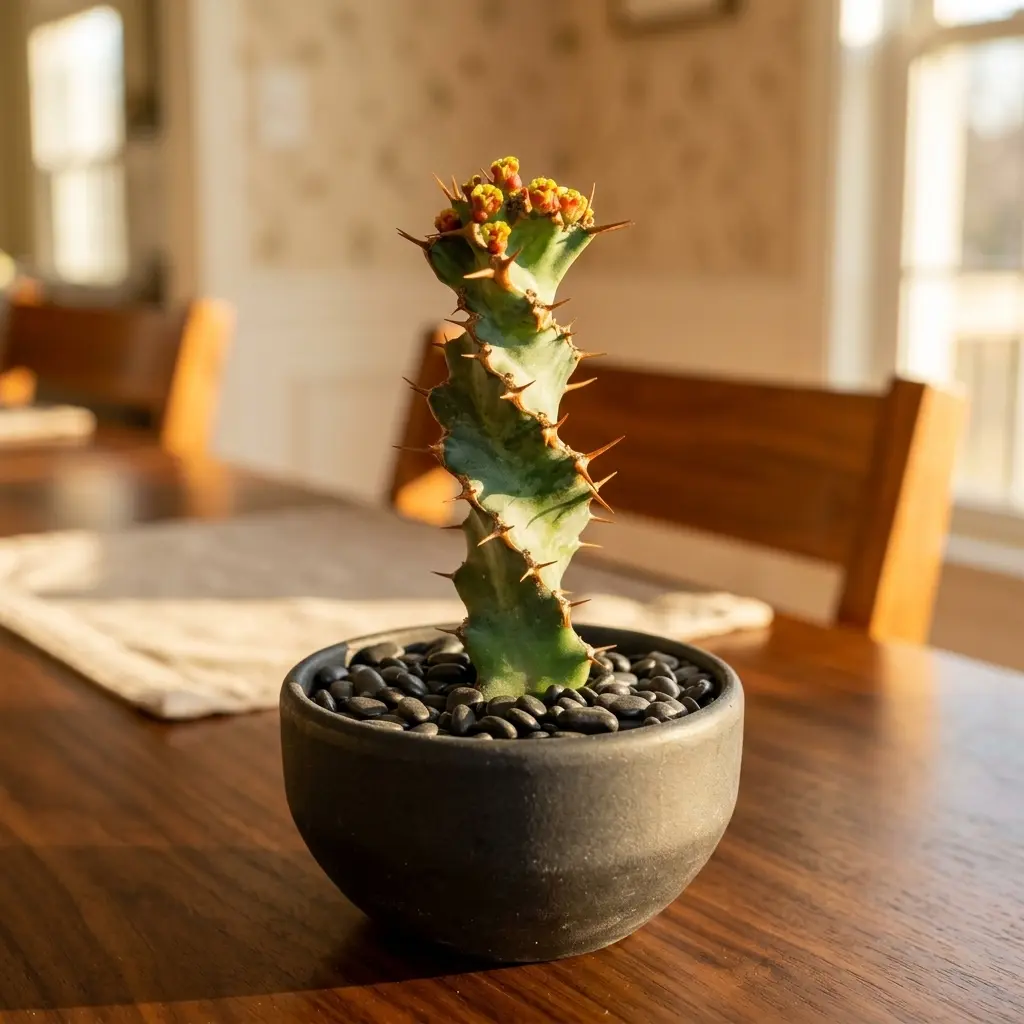 Euphorbia Tortirama R.A.Dyer Succulent Plant, Unique Collector's Desert Plant, Easy-Care Indoor Garden Cacti & Succulents Garden Supply