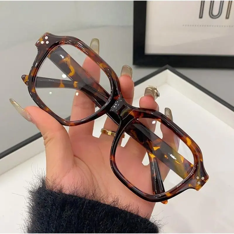 Retro Square Anti Blue Light Glasses | Limited Sale | Lightweight Frame Clear Lens Office Daily Wear