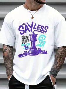 Funny Retro Purple Grape 5 Matching Men Team T-Shirt Street Hip-Hop Style Men's T-Shirt Casual Avant-Garde Exquisite Fashionable Summer Short Sleeve Cotton Knitted Fabric