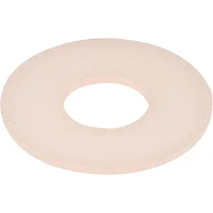 Hillman  Pcs Nylon Flat Washers (/")| NonConductive Plastic Washers for Bolts, Nuts & Screws| CorrosionResistant Hardware for Electrical, Mechanical & General Fastening